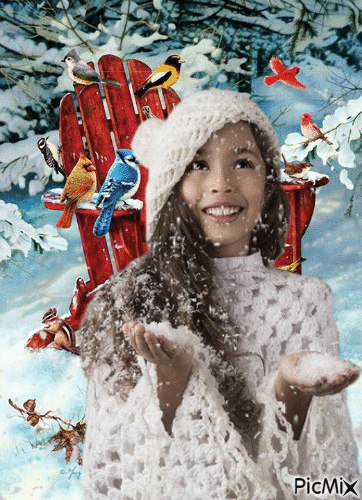 * Let It Snow * - 免费动画 GIF