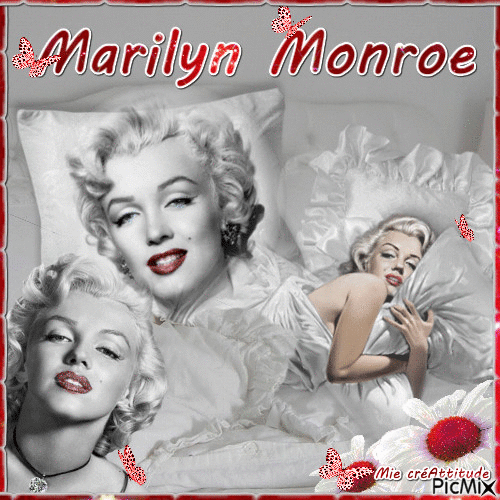 Marilyn :) - Gratis animerad GIF
