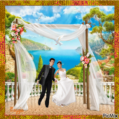 wedding day - Darmowy animowany GIF