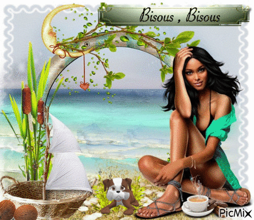 bisous bisous - Besplatni animirani GIF