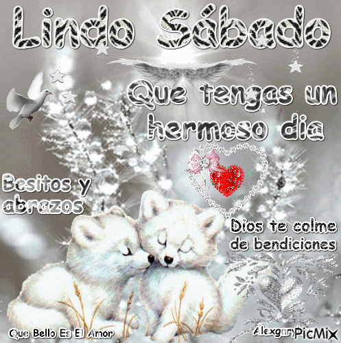 Lindo Sabado 2 - Бесплатный анимированный гифка