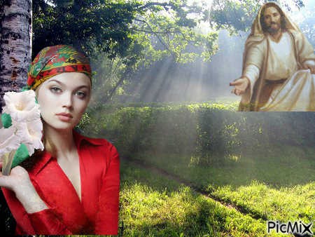 waiting on Jesus - png gratuito