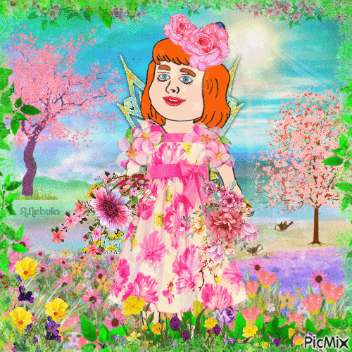 Spring baby/contest - Free animated GIF