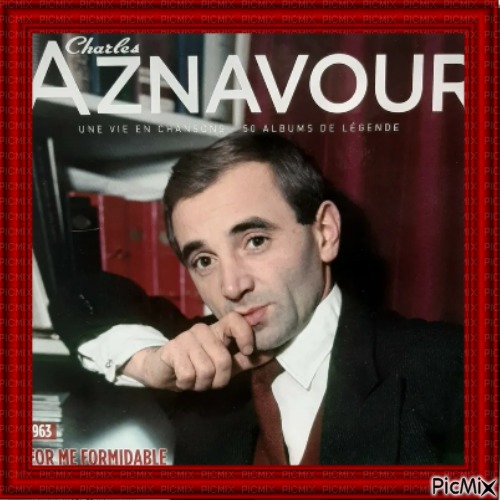 CHARLES AZNAVOUR - δωρεάν png