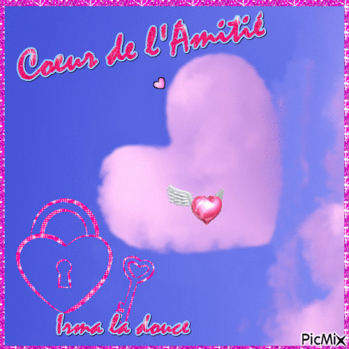 Coeur de l'Amitié - Безплатен анимиран GIF