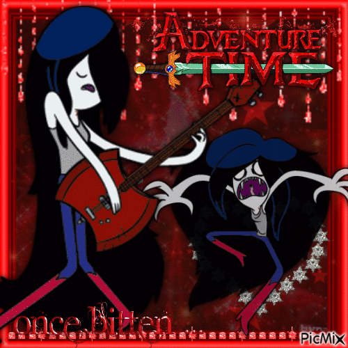 Marceline Adventure time - GIF animasi gratis