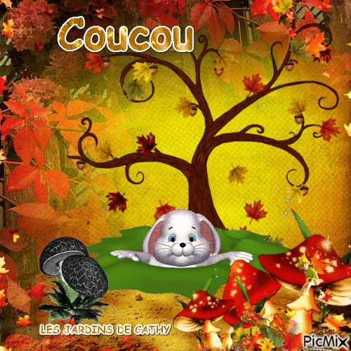 Coucou PUBLIE LE 21/10/2016 - Безплатен анимиран GIF