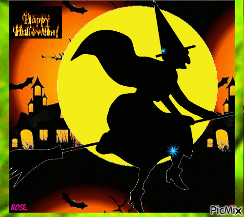 Halloween - Animovaný GIF zadarmo