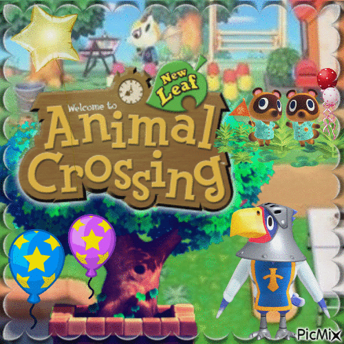 Animal Crossing Sterling - Gratis animerad GIF