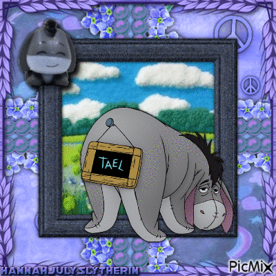 {{Eeyore's replacement "Tael"}} - Free animated GIF