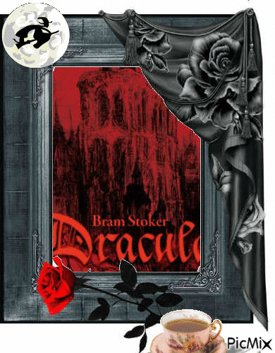 Dracula i Kawa - Darmowy animowany GIF