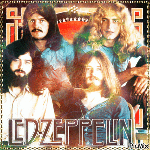 Led Zeppelin - Gratis animerad GIF