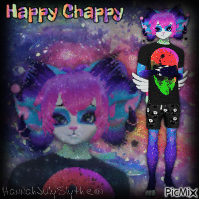 ♠♦♣Happy Chappy♣♦♠ - Gratis animerad GIF
