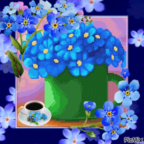 Цветы - Darmowy animowany GIF