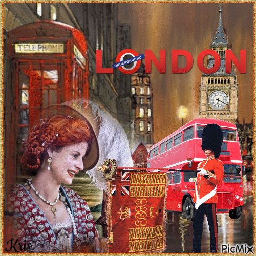 London vintage - Ingyenes animált GIF
