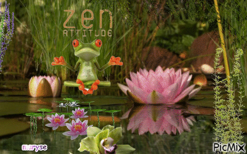 zen - GIF animasi gratis