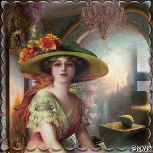 Portrait d'une Dame Noble - Free animated GIF