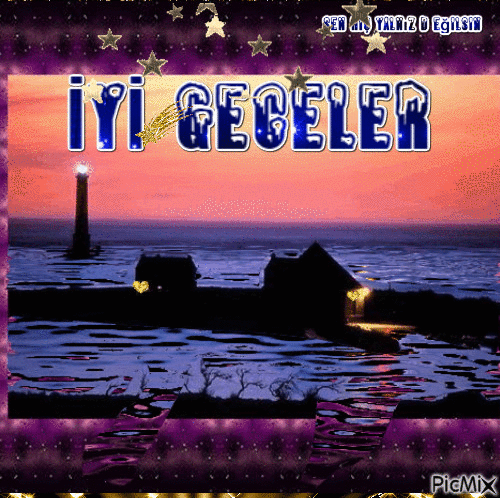 İYİ GECELER - 免费动画 GIF