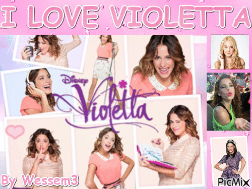Violetta - GIF animate gratis
