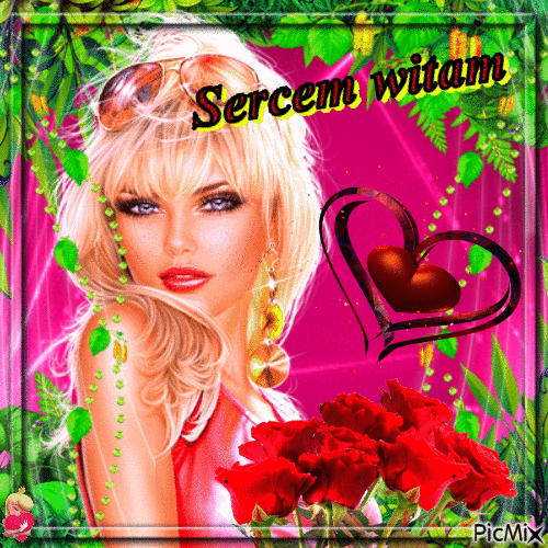 Sercem witam - Δωρεάν κινούμενο GIF