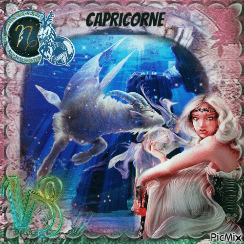 Capricorne - Бесплатный анимированный гифка