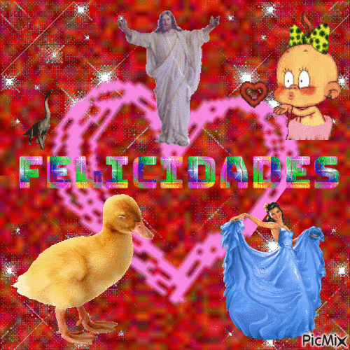 felicidades - Бесплатный анимированный гифка