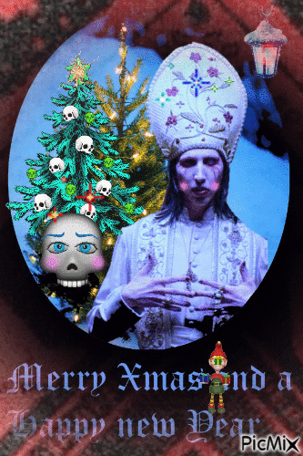 Gothic Christmas  🙂🎄 - Gratis geanimeerde GIF