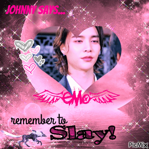 Johnny suh slay alpha - GIF animé gratuit