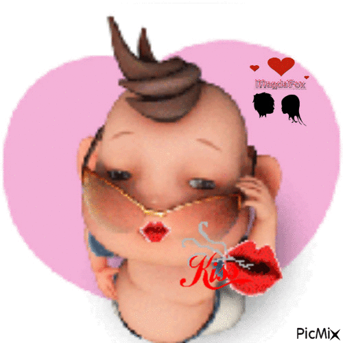 kiss me - Zdarma animovaný GIF
