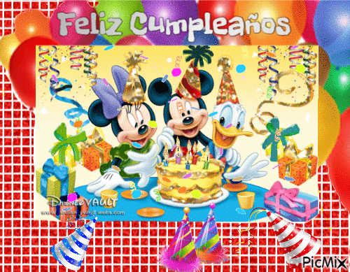 Cumpleaños - Бесплатный анимированный гифка