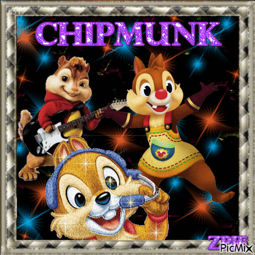 Chipmunk - Ücretsiz animasyonlu GIF