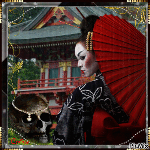 Killer Geisha - Δωρεάν κινούμενο GIF