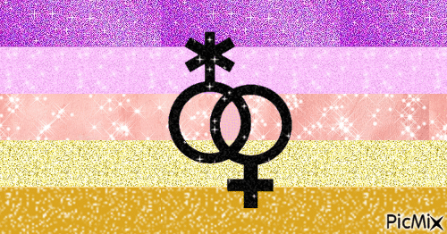 Trixic pride flag - GIF animado gratis