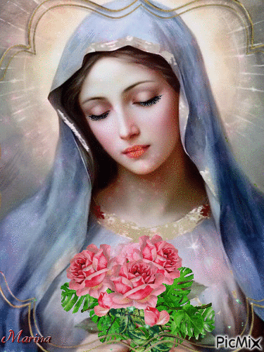 the Virgin Mary - Gratis geanimeerde GIF