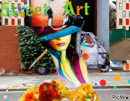 Street Art - GIF animado gratis