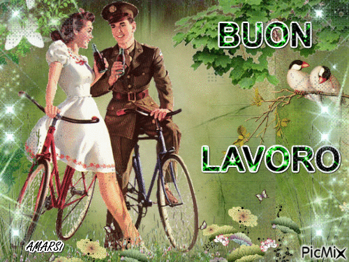 BUON LAVORO - Бесплатный анимированный гифка