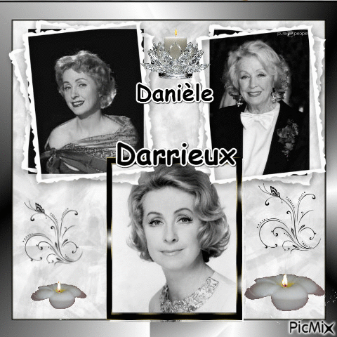 Danièle Darrieux - Gratis geanimeerde GIF