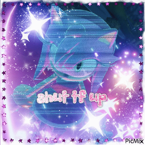 Shut tf up - GIF animé gratuit