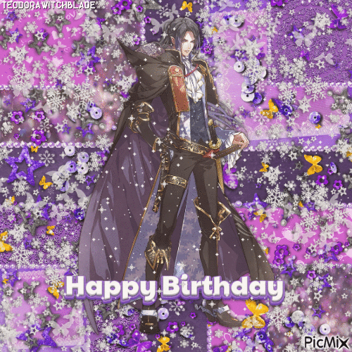Happy Birthday, Oda Nobunaga! - Darmowy animowany GIF