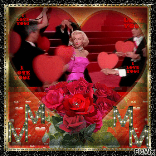 Marilyn Monroe - Бесплатный анимированный гифка