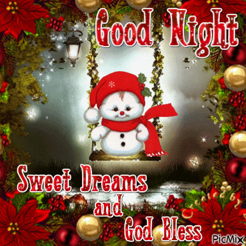 good night holiday images