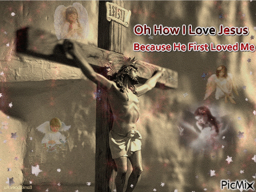 I love Jesus - Δωρεάν κινούμενο GIF
