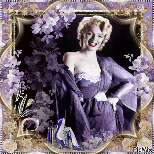 Marilyn Monroe, Actrice américaine - Besplatni animirani GIF