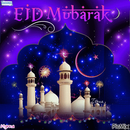 Eid Mubarak - Free animated GIF - PicMix