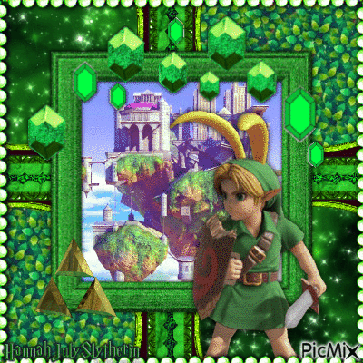 [[Bunny Link at the Temple]] - 免费动画 GIF