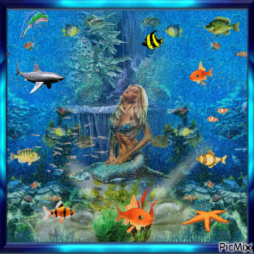 Aquarium - Bezmaksas animēts GIF