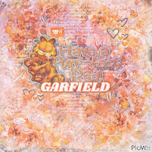 Garfield - Darmowy animowany GIF