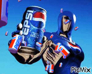 Pepsi Man - Free animated GIF