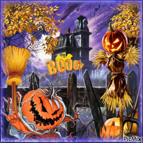 Halloween 🎃 - Бесплатни анимирани ГИФ