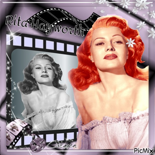 Rita Hayworth - nemokama png